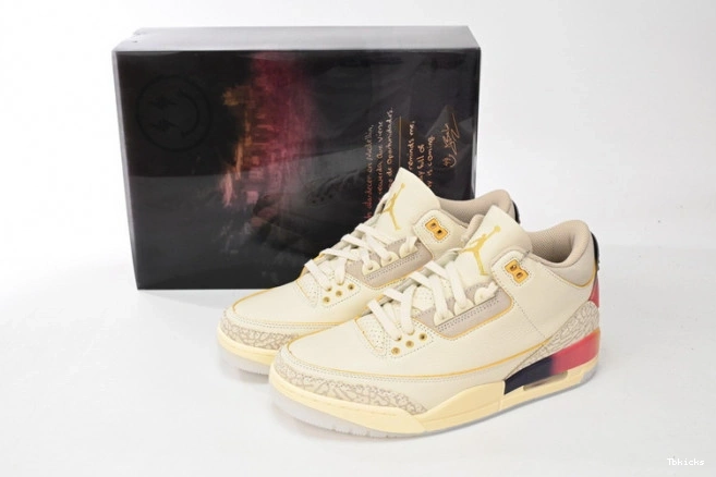 Rep TBK J Air Jordan 3 x Medellin FN0344-901 Sunset Balvin 0804